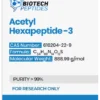 Biotech Peptides Acetyl Hexapeptide - 3 (Argireline) (200mg)