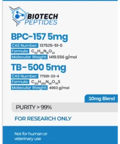 Biotech Peptides BPC - 157 & TB - 500 Blend (10mg)