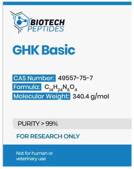 Biotech Peptides GHK Basic (50mg)