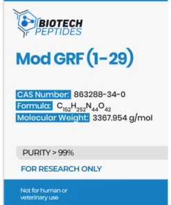 Biotech Peptides Mod GRF 1 - 29 (CJC - 1295 NO DAC) (5mg)